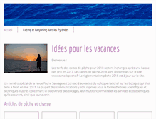 Tablet Screenshot of annuaires-vacances.net